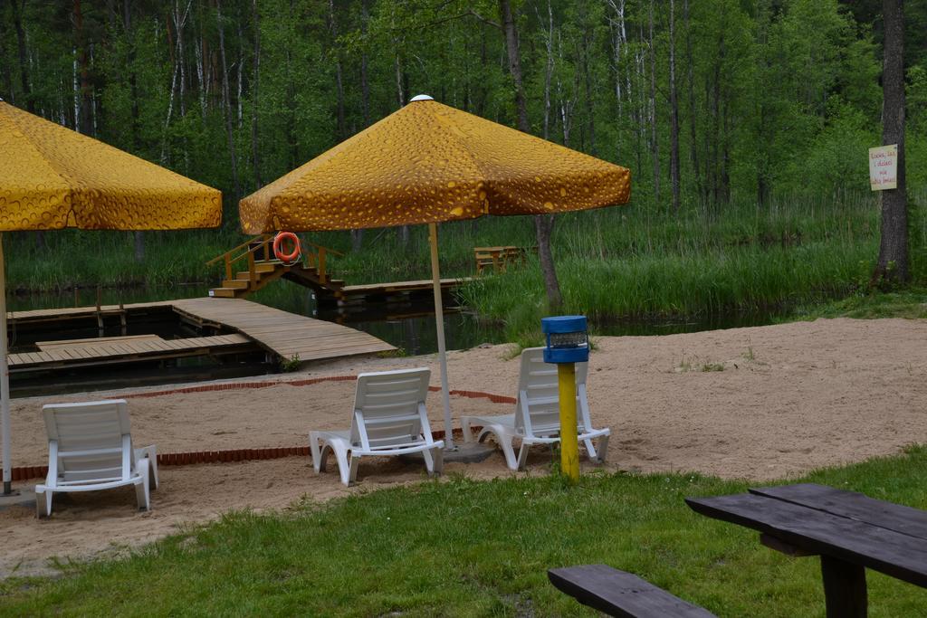 Osrodek Wypoczynkowo-Turystyczny Perla Krutyni Hotel Nowy Most Bagian luar foto